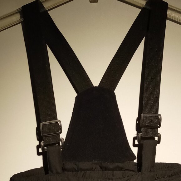 Rothschild Snow Ski Pants Med (5-6) Black Youth Unisex Boy Girl Elastic Ankle - Picture 2 of 15